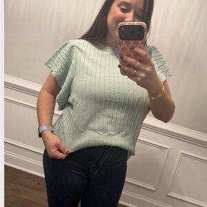 Mint Green Women's Top